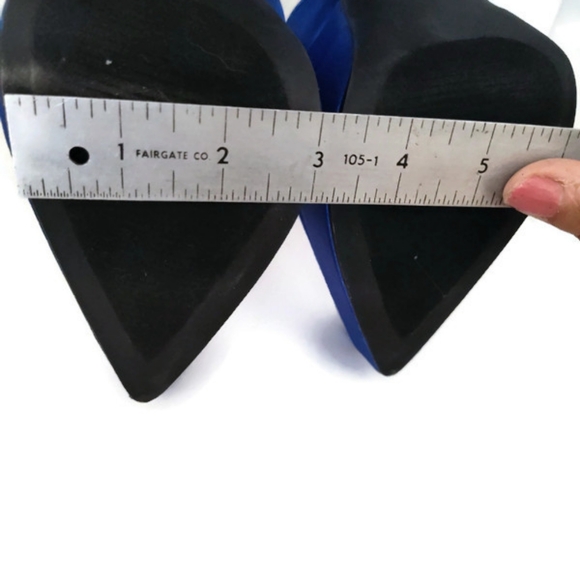 CAPE ROBBIN Snow White Sapphire Blue High Heels Platforms  Size 9 - Picture 4 of 5
